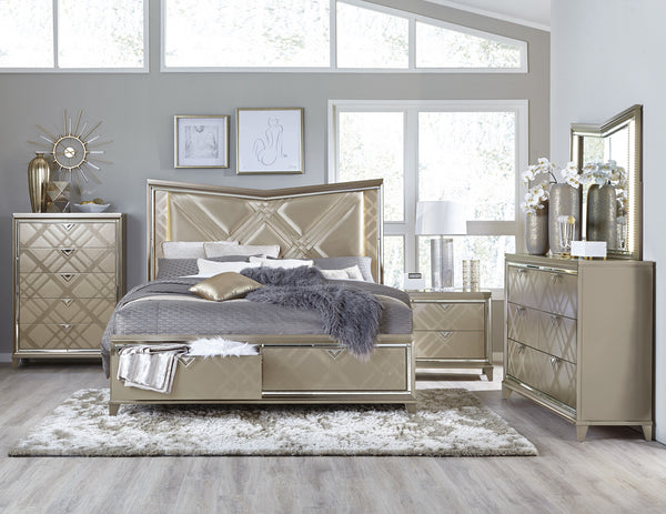 Dresser W/Hidden Jewelry Drawers