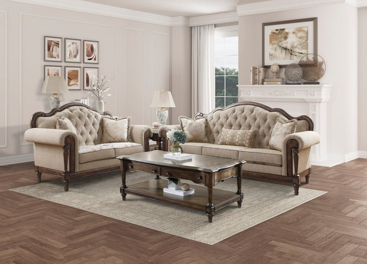 Sofa with 3 Pillows