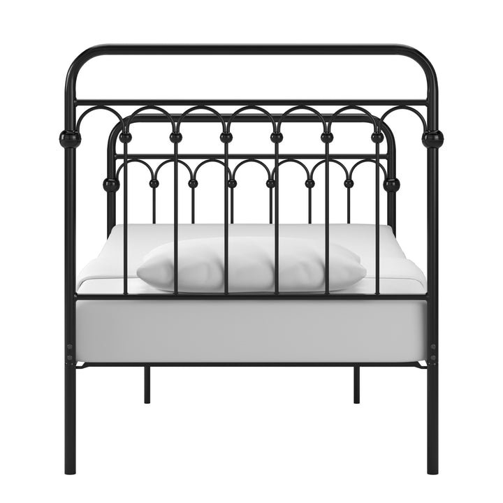 Metal Arches Twin Platform Bed